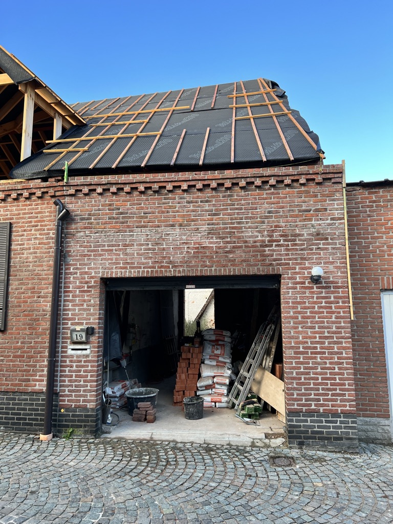 GROS OEUVRE - maçonnerie extérieure en brique anciennes